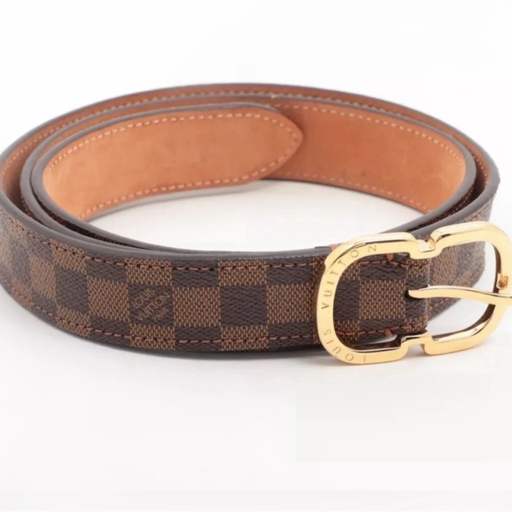 Louis Vuitton Sun Tulle Damier Belt